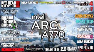 Intel ARC A770 in 4K - Test in 25 Games