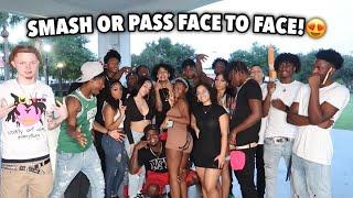 SMASH OR PASS BUT FACE TO FACE YOUTUBERS EDITION!