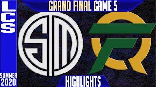 TSM vs FLY Highlights Game 5 | LCS GRAND FINAL Playoffs Summer 2020 | Team Solomid vs FlyQuest G5