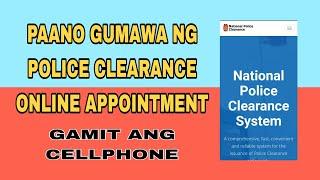 Paano Gumawa ng Police Clearance Online Appointment Sa CP