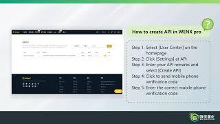 如何在WENX Pro创建API ( EN ）How to create API in WENX pro