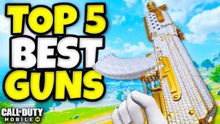 TOP 5 BEST GUNS in COD MOBILE BATTLE ROYALE (SEASON 7)