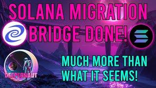 Deeper Network - Solana Bridge and Migration Chat & Additional Details
