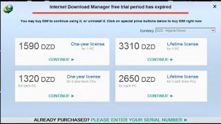 Solve the activation problem in Internet Download Manager crack IDM 2024(buy window trial h expired)