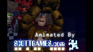 [FNAF] Springlock Failure Scene But Animated By Scott Cawthon - FNAF 10th Anniversary Special