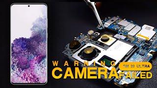 Samsung S20 Ultra-Repair Warning Camera failed