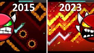 Every Top 1 Hardest Nine Circles Level in Geometry Dash History