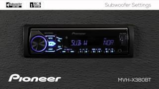 How To - MVH-X380BT - Subwoofer Settings