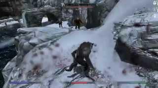 Skyrim: Werewolf vs Werebears