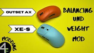 Vaxee Outset AX und XE-S | Sehr einfaches Balancing & Weight Mod.