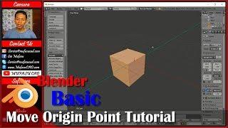 Blender Tips How To Move Origin Point Tutorial