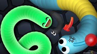 Slither.io Epic Invisible Ninja Trolling Biggest Snake In Slitherio! (Slitherio Funny Moments)