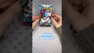 Paradoxrift blister booster 2/3 #pokemon #paradoxrift #packopening