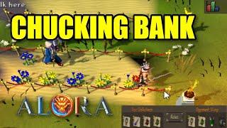 Alora RSPS: *We are Chucking our Bank AGAIN* Crazy Gambling Session Part 2! +BIG G/A