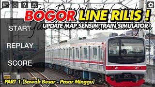 AKHIRNYA RILIS MAP JAKARTA KOTA - BOGOR  Sensim Train Simulator Indonesia