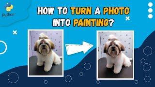 How to make photos look like paintings