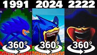 360º VR Shin The Sonic Tapes EVOLUTION 1995 vs 2024 vs 2222