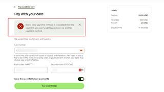 You Card Was Declined In Wise Problem Solved | error in creating wise account