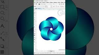 How can make 3D effect in CorelDraw | Trending 3d logo 2022 in #coreldraw #shorts #viral #youtube