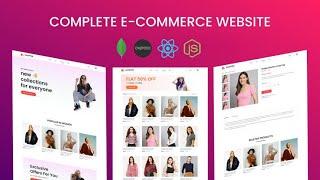 How to Build a Modern E-Commerce Website with React.js & Redux|how to create e-commerce website.