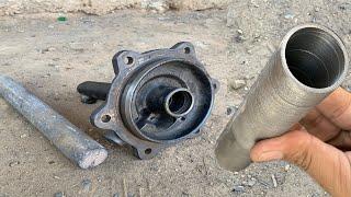 Expert Mechanic Rebuilds Broken Bus Brake Servo & Sleeve discovering technical skills