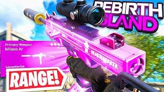 *NEW* LONG RANGE MILANO SETUP in WARZONE!  (Best Milano 821 Class) - Rebirth Island