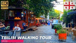 Tbilisi Georgia Walking tour 2024 | 8K