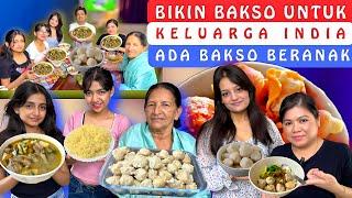 Bikin Bakso Untuk Keluarga India‼️Ada Bakso Beranak‼️Kuliner Indonesia Di Luar Negeri‼️