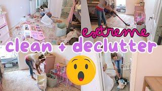 *NEW* EXTREME CLEAN DECLUTTER AND ORGANIZE IN MY KIDS BEDROOM || CLEANING MOTIVATION 2024