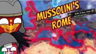 HoI4: What if Mussolini was COMPETENT?  Roman Empire In No Step Back