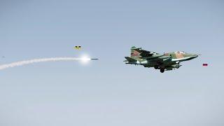 When a missile hit a Russian Su-25 fighter jet, two pilots were unable to escape.