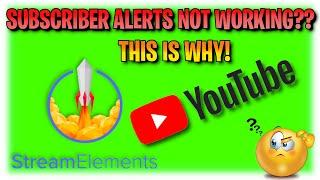 YouTube Subscriber Alerts Not Showing? This is probably why!