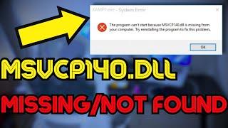 Fix MSVCP140.dll Missing or Not Found In Windows 11/10 