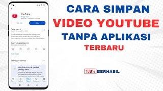 Cara Download Video Youtube Tanpa Aplikasi Terbaru