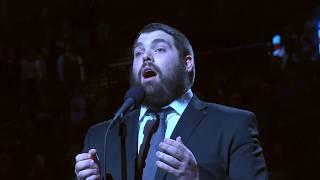 Star Spangled Banner by Cantor Aryeh Leib Hurwitz at Barclays Center