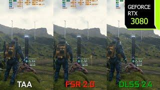 Death Stranding FSR 2.0 Mod | 4K FSR 2.0 vs DLSS 2.4 Comparison | RTX 3080 | i7 10700F