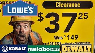 Unbeatable Tool Deals Revealed! Lowe's Ultimate Discounts on Dewalt, Metabo, and Bosch!