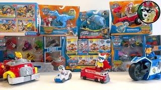 Paw Patrol mini figures Collection Unboxing Review | Aqua pups | 4 in 1 super color | Marshall ASMR