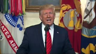 President Trump remarks on the Death of Abu Bakr Al-Baghdadi