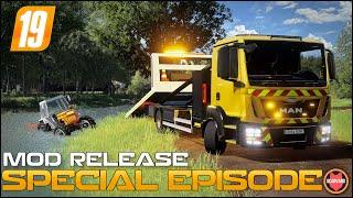 MAN TGM Car Transporter DOWNLOAD - MOD RELEASE ⭐ FS19 Les Plaines Ardennaises