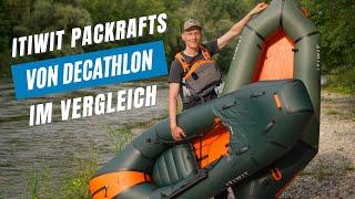 Itiwit Packrafts von Decathlon im Vergleichstest