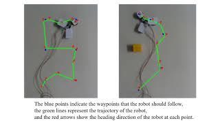 Learning to Walk a Tripod Mobile Robot Using Nonlinear Soft Vibration Actuators