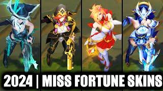 ALL MISS FORTUNE SKINS SPOTLIGHT 2024 | League of Legends
