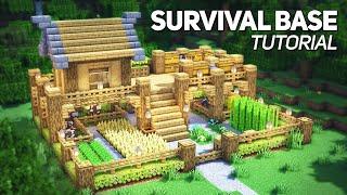 Minecraft: Survival Base Tutorial (how to build)