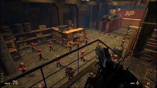 Garry's Mod Bunker full of zombies