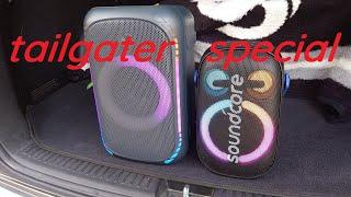 ONN Medium Party Speaker Gen 2.0 vs Soundcore Rave Neo 2  Battery Powered Bluetooth Speaker Battle.