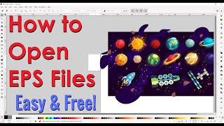 How to Open EPS Files and Export an Element to PNG (for Free) | Tip
