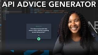 30 Day Coding Challenge - Day 8 - API Advice Generator (Next.js, Material UI, TypeScript, API)