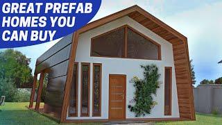 7 Great PREFAB HOMES #1 (some affordable)