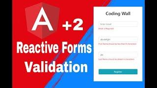 Angular 11 Reactive Forms Validation